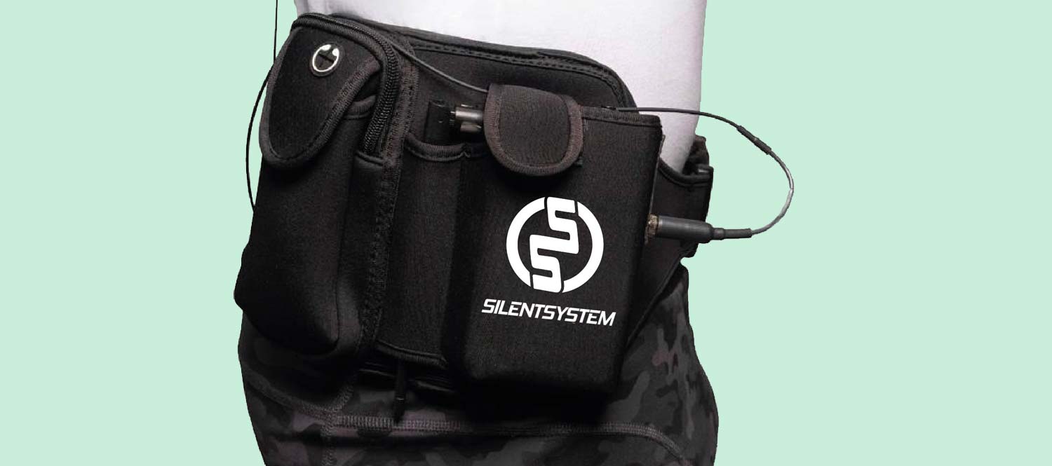 Cintura tattica Silentsystem T-Belt per trasmettitore portatile